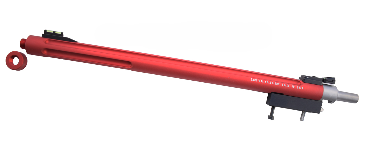 TacSol Threaded 16.5" MT Red Gen2 X-Ring Takedown Barrel for Ruger 10/22 Takedown TacSol Threaded 16.5" MT Red Gen2 X-Ring Takedown Barrel for Ruger 10/22 Takedown