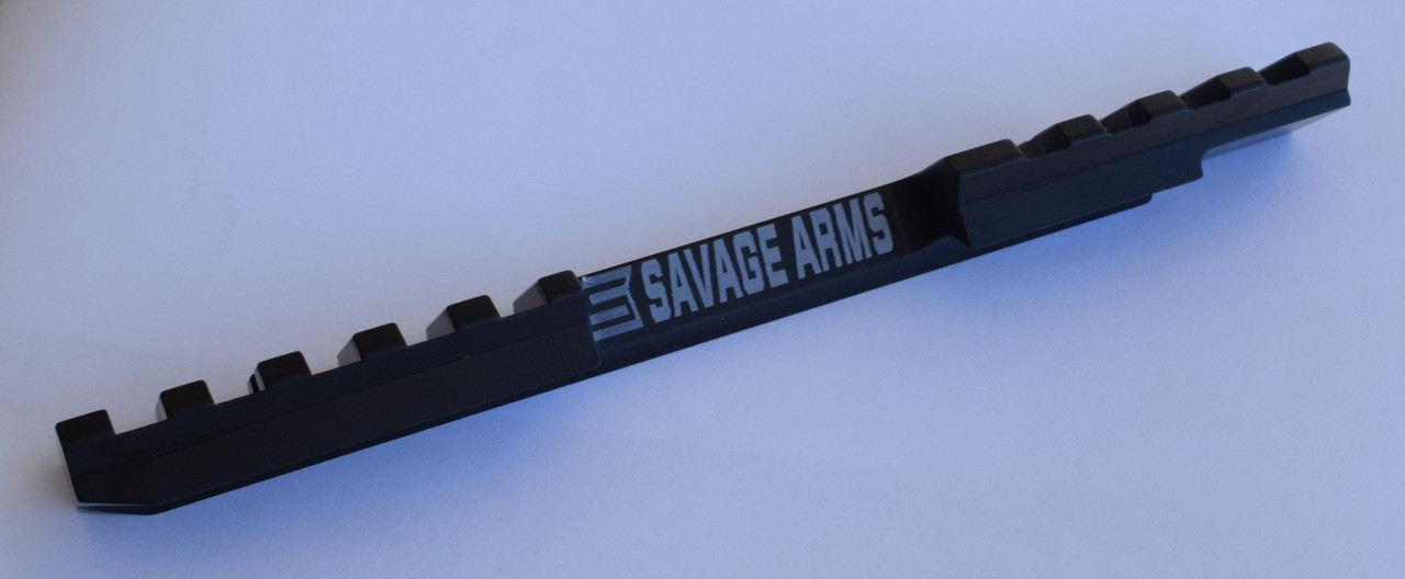 DIProducts Engraved Black Aluminum Scope Rail for Savage MKI/MKII/93/93R Rifle 