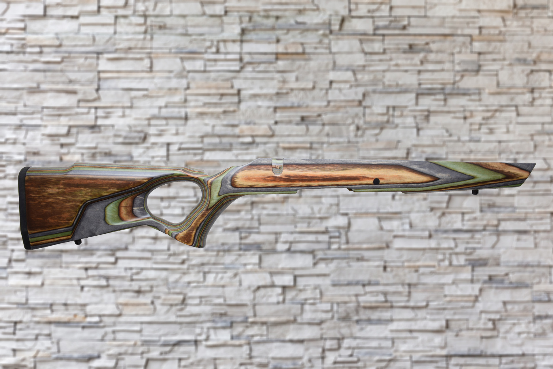 Boyds Spike Camp Camo Wood Stock for Ruger American SA Rifles