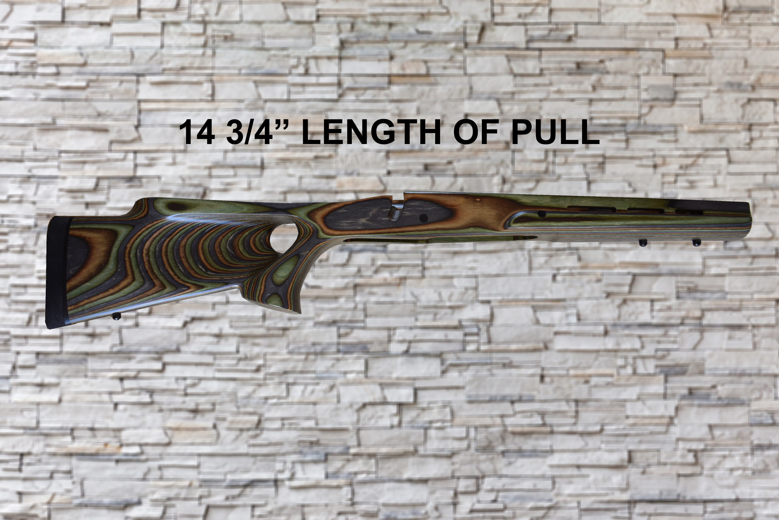 Boyds VT Wood Stock Camo Remington 783 LA Factory Barrel Rifle, 14 3/4"LOP