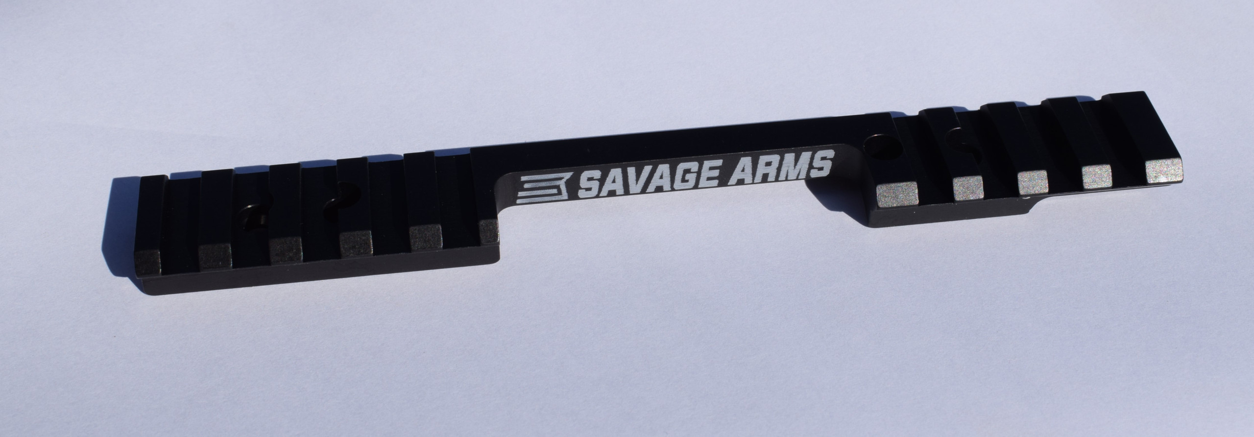 DIProducts Engraved Black Aluminum Scope Rail for Savage BMag 17WSM