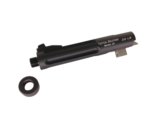 Rail De Montage Tactical Solutions Trail-Lite Pour Browning Buck Mark - Avec Hausse Arrière Réglable, 4,97 Pouces - 3