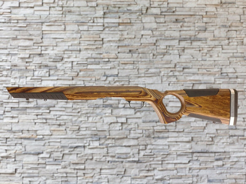 Boyds At-One Thumbhole Nutmeg Stock Savage B-Mag 17WSM Bull Barrel Rifles