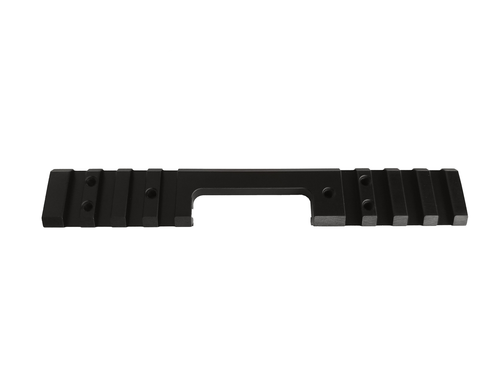 DIProducts 3/8" Dovetail to Picatinny Extended 25MOA Black Scope Rail for CZ 452/453 Rifle