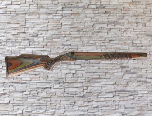 Boyds Heritage Camo Stock W/Cold Dead Fingers Laser Remington 710/770 DBM Factory Barrel Rifle