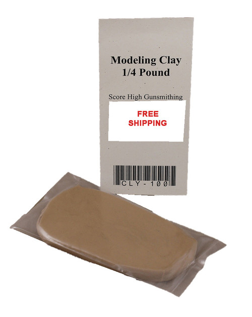 Score High Gunsmithing Modeling Clay 1/4 Pound