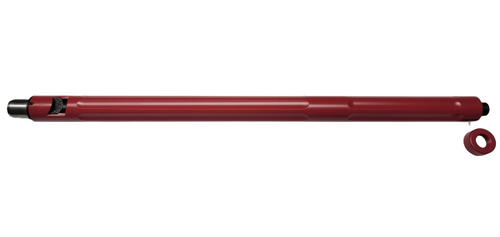 Pike Arms 16.5" Red Lightweight Fluted TE Bull (.920) Cerakote Ruger 10/22, TCR22 Rifle