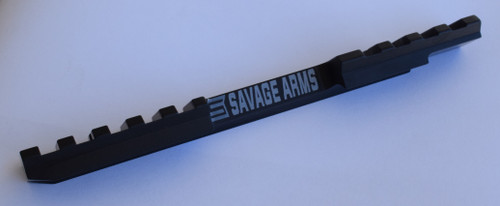 DIProducts Engraved Black Aluminum Scope Rail for Savage MKI/MKII/93/93R Rifle 