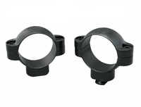 Leupold Standard Ring Set, 30mm Diameter, High, Matte Black - 49959