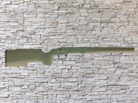 Boyds Pro Varmint OD Green Stock Savage B-Mag 17WSM Bull Barrel Rifle