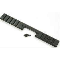 DIProducts Aluminum Dovetail to Picatinny Black Scope Rail For All CZ 457 Rifle