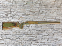 Boyds Pro Varmint Forest Camo Stock Savage B-Mag 17WSM Bull Barrel Rifle