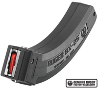 Ruger BX-25 Ruger 10/22 .22LR 25 Round Black Magazine 