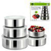 Nesting Metal Food Storage Container Set