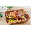 Copper Non-Stick Roaster Pan with Rack