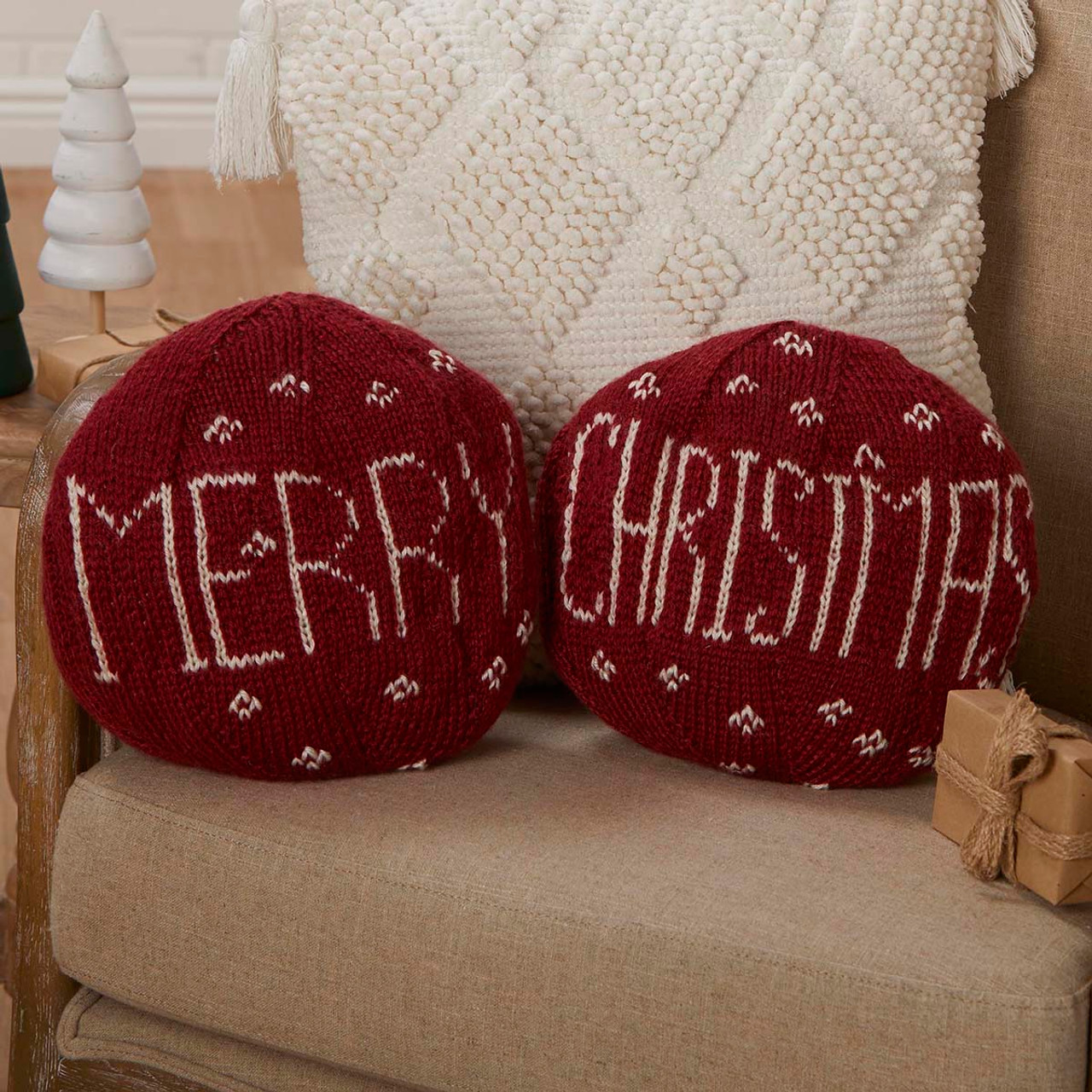 Bauble Pillows Knit Pattern Free Download