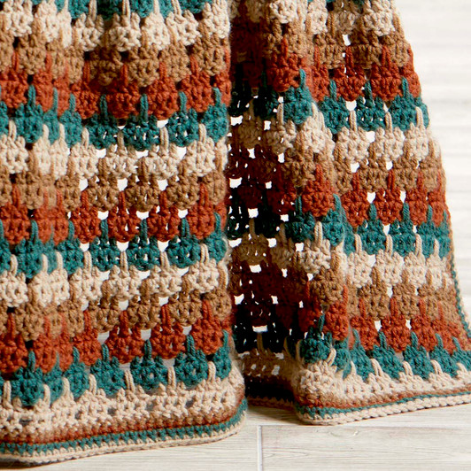 Willow Yarns Pretty Pentagon Shawl Crochet Yarn Kit - Willow Yarns