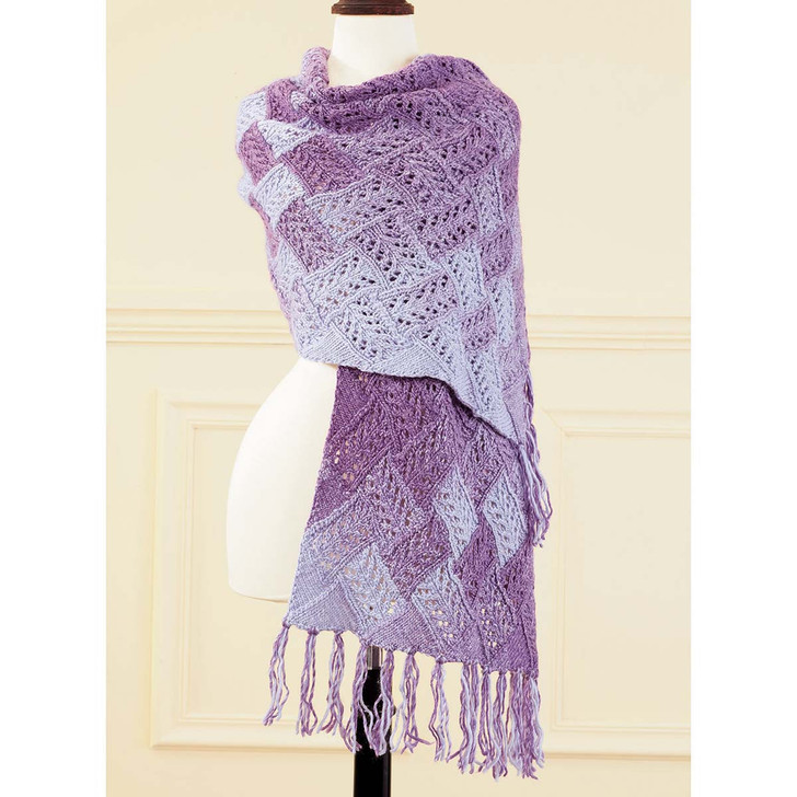 Mulberry Entrelac Wrap Paid Download