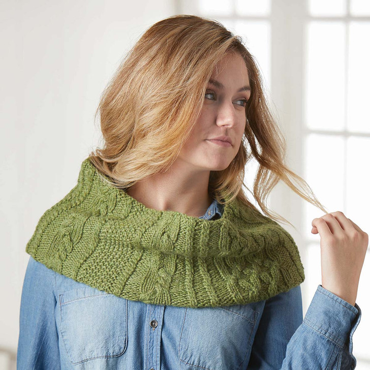 Willow Yarns Greensward Cowl Paid Download