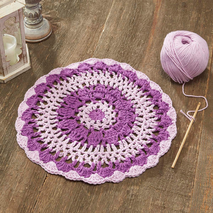 Shades of Dahlia Doily Yarn Pack