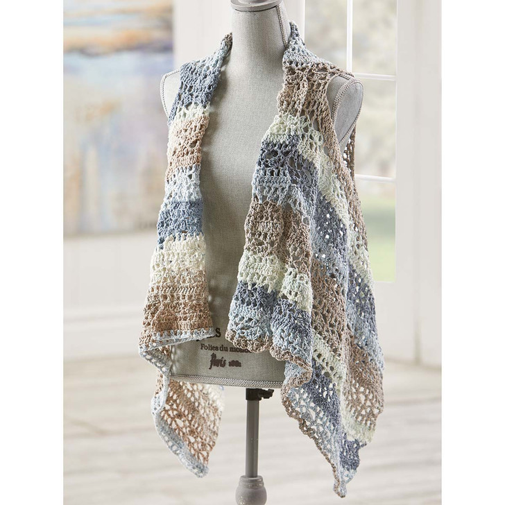 Willow Yarns Malia Vest Crochet Yarn Kit