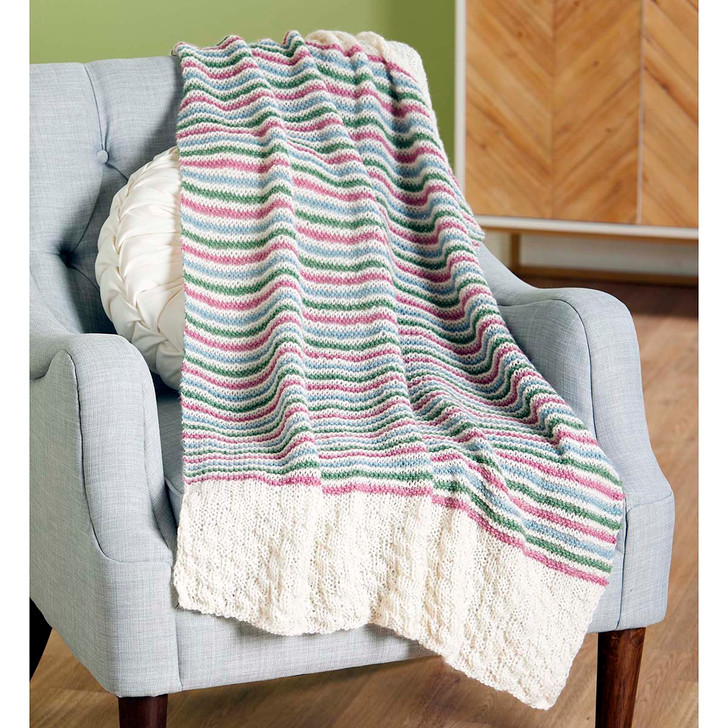 Confectionary Blanket Knit Pattern Free Download