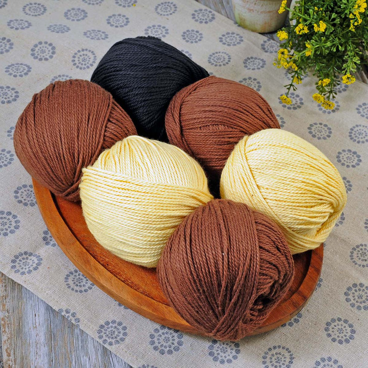 Sunflower Bowl Cozies Yarn Pack