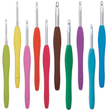 Clover Set of 7 Amour Jumbo Crochet Hooks