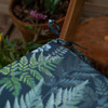Set of 2 Water Resistant Garden Seat Pads - Ferns (Available in 3 Sizes)