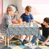 Children's Dinosaur Tablecloth - Water & Stain Resistant - Dino Days Blue