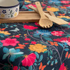 Water / Stain Resistant Indoor Tablecloth - Midsummer Night - Available in 7 Lengths