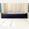 Luxury Velvet Draught Excluder - Navy Blue (Available in 2 Sizes)