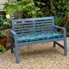 Water Resistant Garden Outdoor Bench Seat Pad - Ferns (Available in 2-Seater or 3-Seater Size)