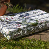 Luxury Garden Kneeler / Kneeling Pad With Handle - Welsh Meadow Floral