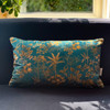 Luxury Velvet Cushion - Rainforest Teal, Available in 3 Sizes, Square and Rectangular