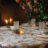 Christmas Water & Stain Resistant Indoor & Outdoor Tablecloth - Snowy Day