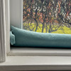 Soft Velvet Window and Door Draught Excluder, Filled with Buckwheat Hulls, Made to Desired Custom Length - Available in 3 Colours