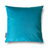 Water Resistant Garden Cushion -  Aqua Blue - Available in 3 Sizes, Square & Rectangular