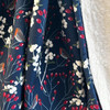 Super Luxury Thick Soft Blanket, Throw, Bedspread, Knee Blanket - Available in 3 Sizes - Robin & Berries Navy