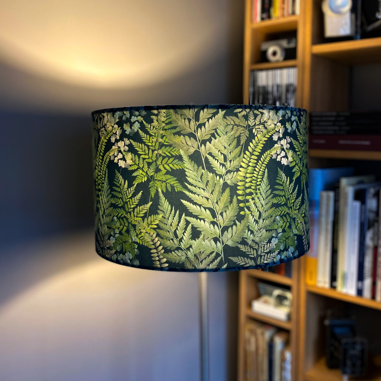 Green standard shop lamp shade