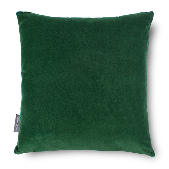 Luxury Velvet Cushion - Forest Green - Available in 3 Sizes Square and Rectangular