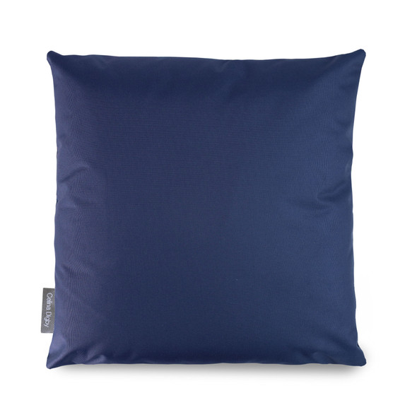 Water Resistant Garden Cushion -  Navy Blue - Available in 3 Sizes, Square & Rectangular