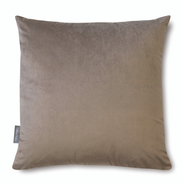 Opulent Super Soft Velvet Cushion - Cedar Brown- Available in 2 Sizes