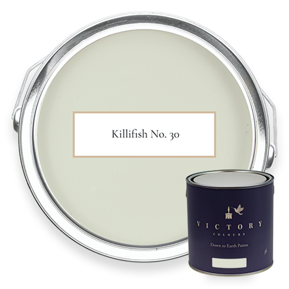 Eco-Friendly Matt Emulsion Paint - Killifish No.30 - Exclusive Shade to Compliment Ferns Wallpaper