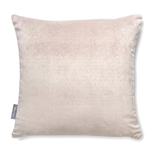 Luxury Super Soft Velvet Cushion - Cream - Available in 3 Sizes Square and Rectangular