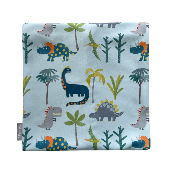 Soft, Warm and Cosy Children's Dinosaur Fleece Blanket - Dino Days Blue