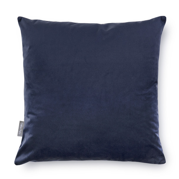 Luxury Super Soft Velvet Cushion - Navy Blue - Available in 3 Sizes Square or Rectangular