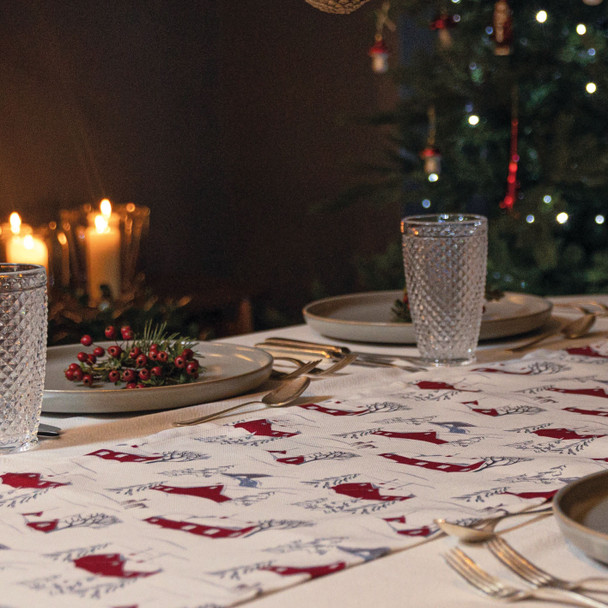 Christmas Table Runner - Winter Village - Available in 3 Lengths