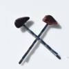 Red Tiger's Eye Stone Hair Pins (Quantity of 2)