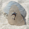 Dolphin Sea Glass Ornament